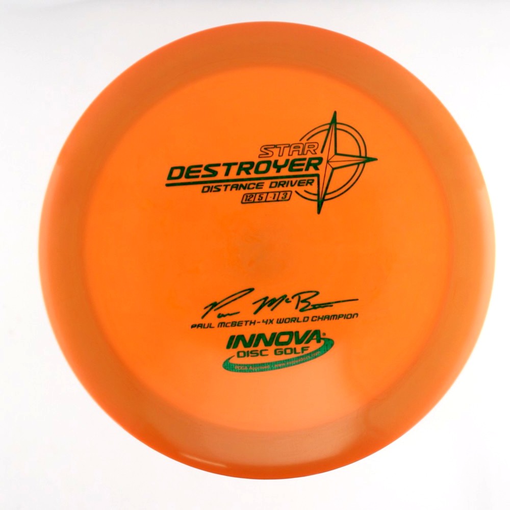 Destroyer - 4x World Champion Paul McBeth - Orange - 172.5 gm -  Disc ID: 604431
