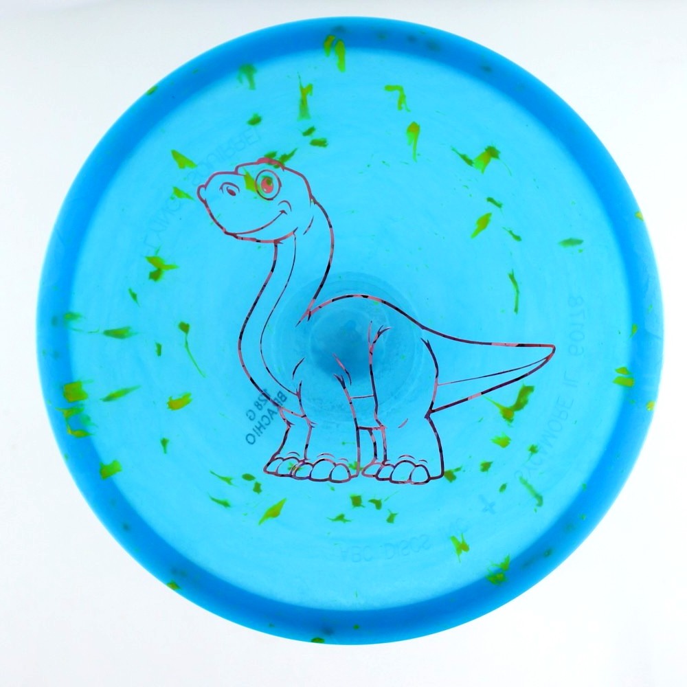 Brachiosaurus - Standard - Blue - 128.8 gm -  Disc ID: 604450