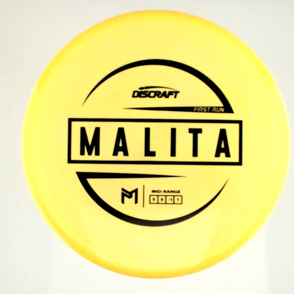 Malita - First Run - Yellow - 170.3 gm -  Disc ID: 604672