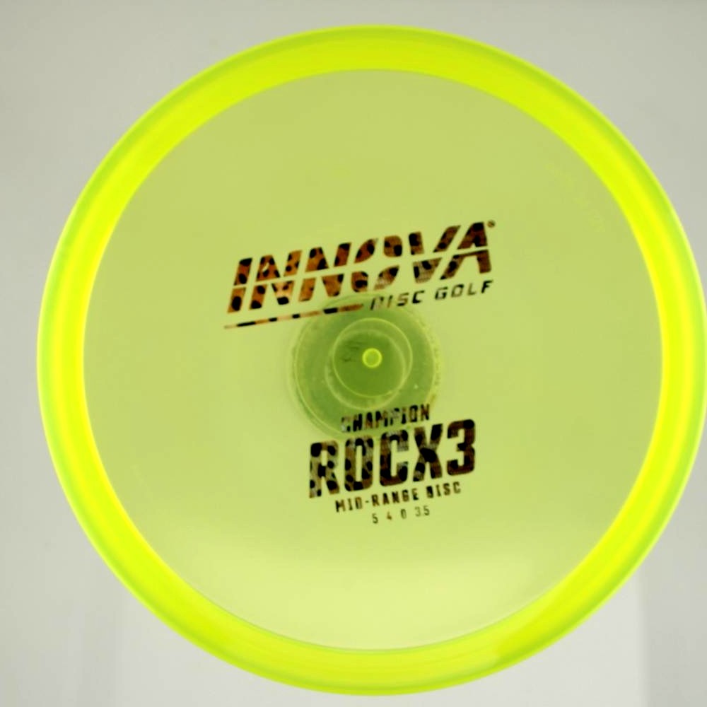 RocX3 - Standard - Yellow - 169.1 gm -  Disc ID: 604922