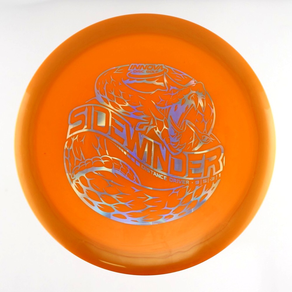 Sidewinder - Standard - Orange - 158.1 gm -  Disc ID: 604953