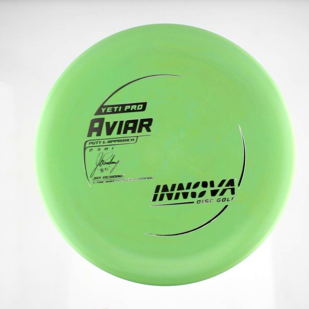 Yeti Pro Aviar - 5x World Putting Champion Jay (Yeti) Reading - Green - 162.6 gm -  Disc ID: 605126