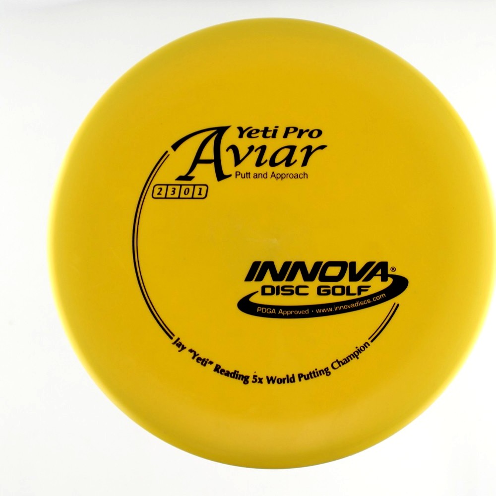 Yeti Pro Aviar - 5x World Putting Champion Jay (Yeti) Reading - Yellow - 171.5 gm -  Disc ID: 605249
