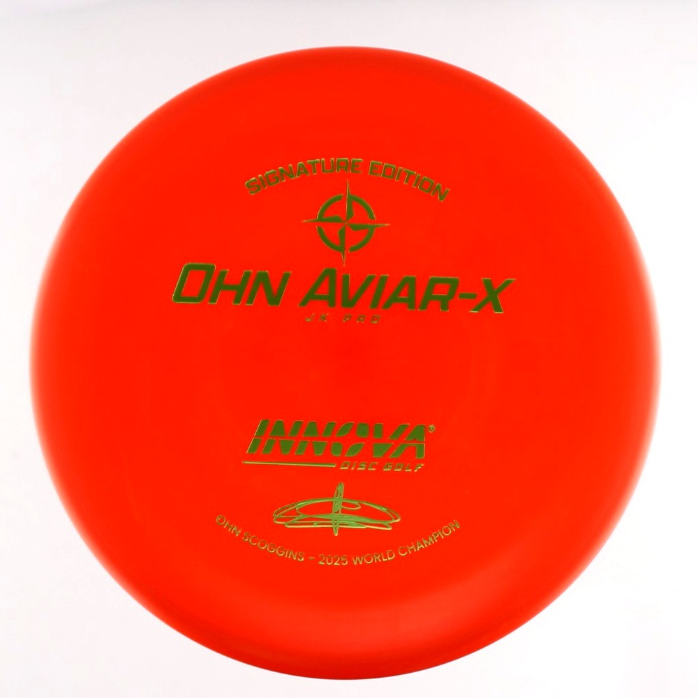 Aviar-X - Ohn Scoggins Signature - Orange - 176.4 gm -  Disc ID: 605497