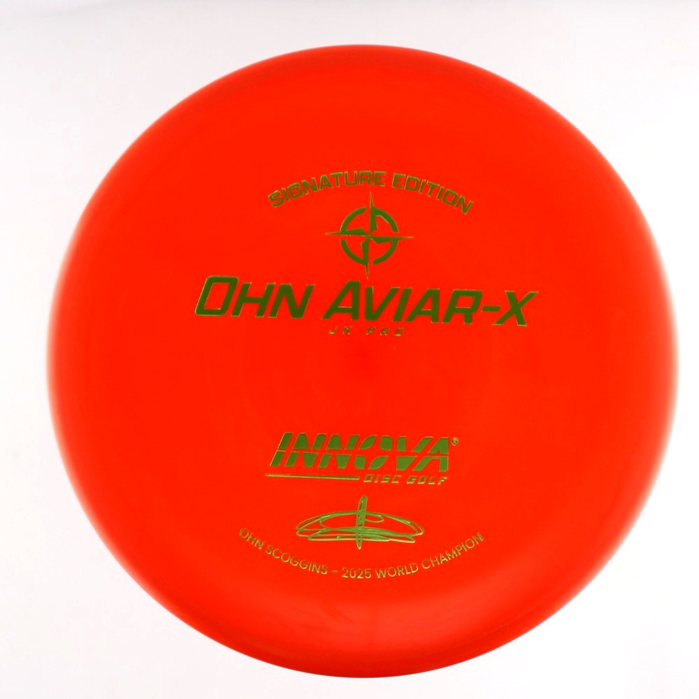 Aviar-X - Ohn Scoggins Signature - Orange - 175.0 gm -  Disc ID: 605515