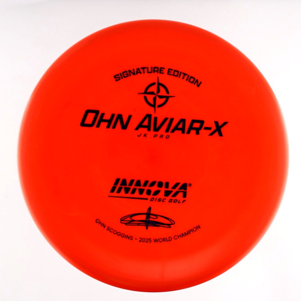 Aviar-X - Ohn Scoggins Signature - Orange - 175.1 gm -  Disc ID: 605538