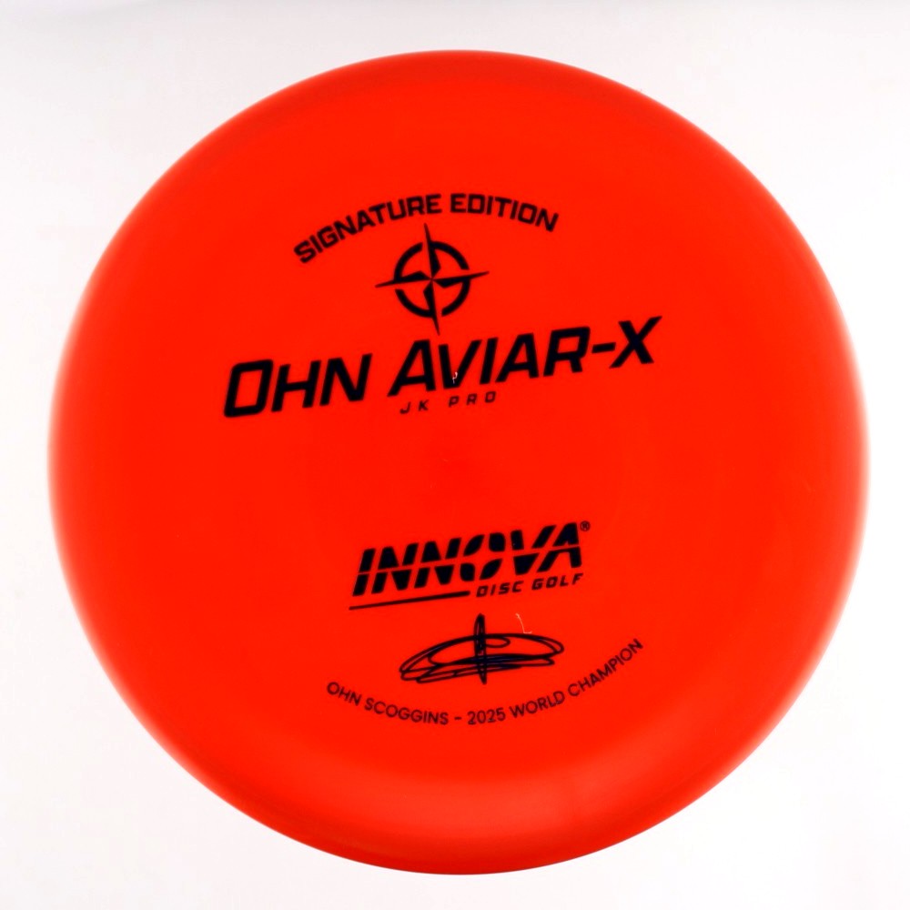 Aviar-X - Ohn Scoggins Signature - Orange - 175.5 gm -  Disc ID: 605539