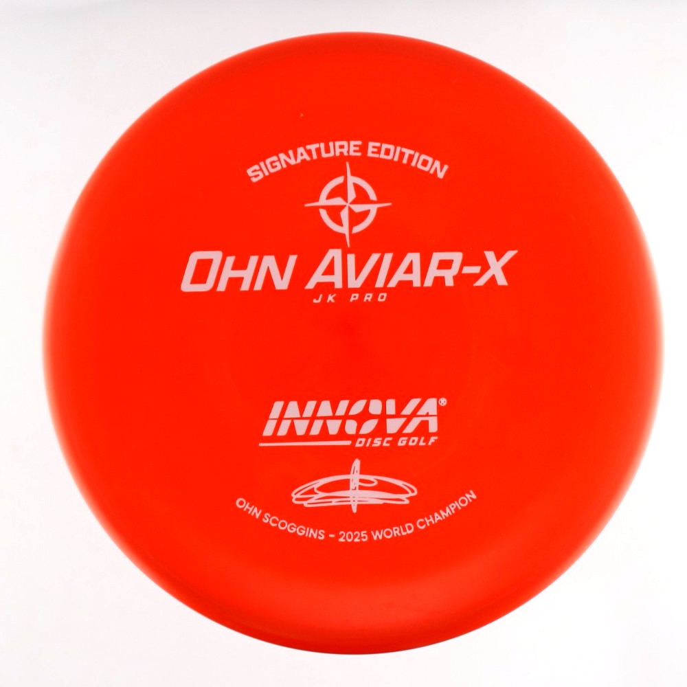 Aviar-X - Ohn Scoggins Signature - Orange - 174.4 gm -  Disc ID: 605540
