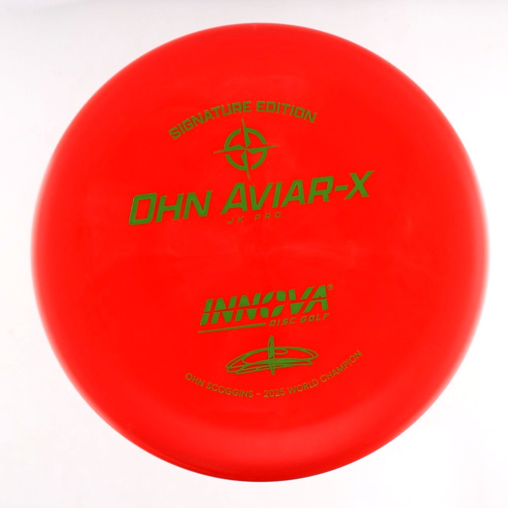 Aviar-X - Ohn Scoggins Signature - Orange - 172.2 gm -  Disc ID: 605543