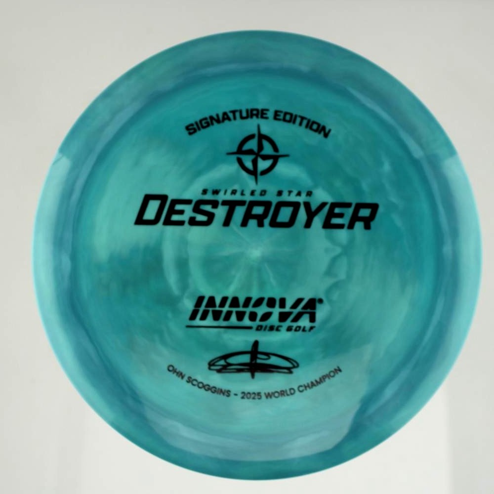 Destroyer - Ohn Scoggins Signature - Blue - 174.6 gm -  Disc ID: 605592