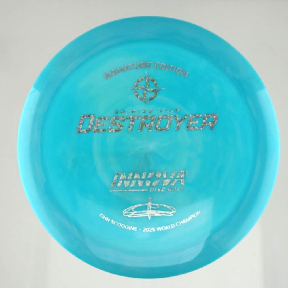 Destroyer - Ohn Scoggins Signature - Blue - 174.5 gm -  Disc ID: 605594