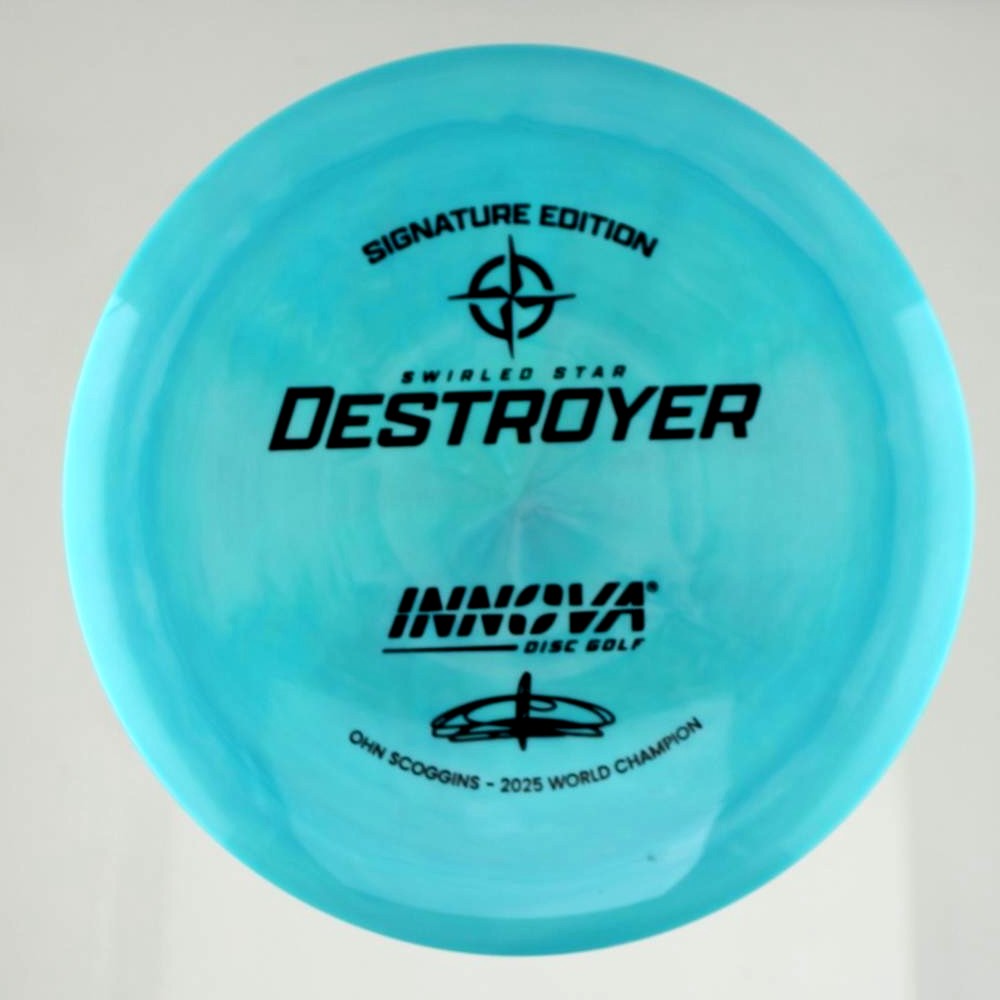 Destroyer - Ohn Scoggins Signature - Blue - 174.2 gm -  Disc ID: 605595