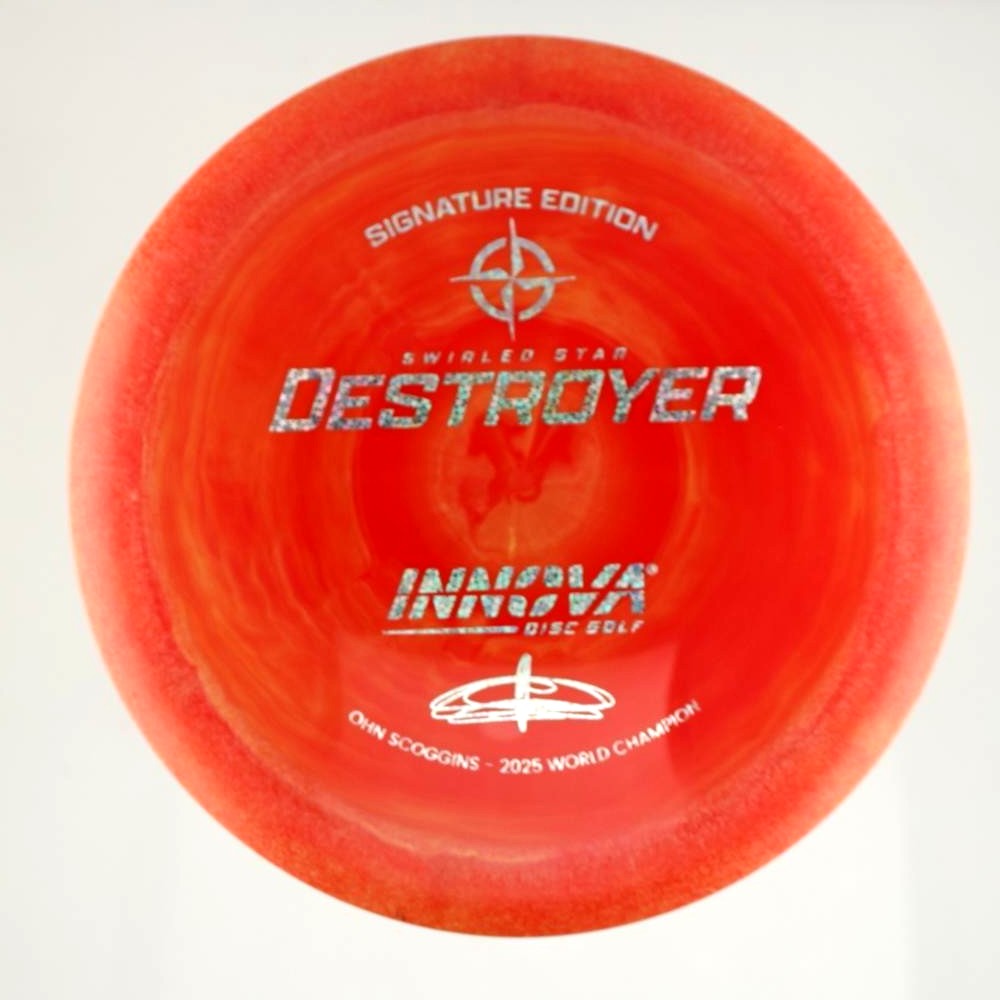 Destroyer - Ohn Scoggins Signature - Orange - 144.5 gm -  Disc ID: 605612
