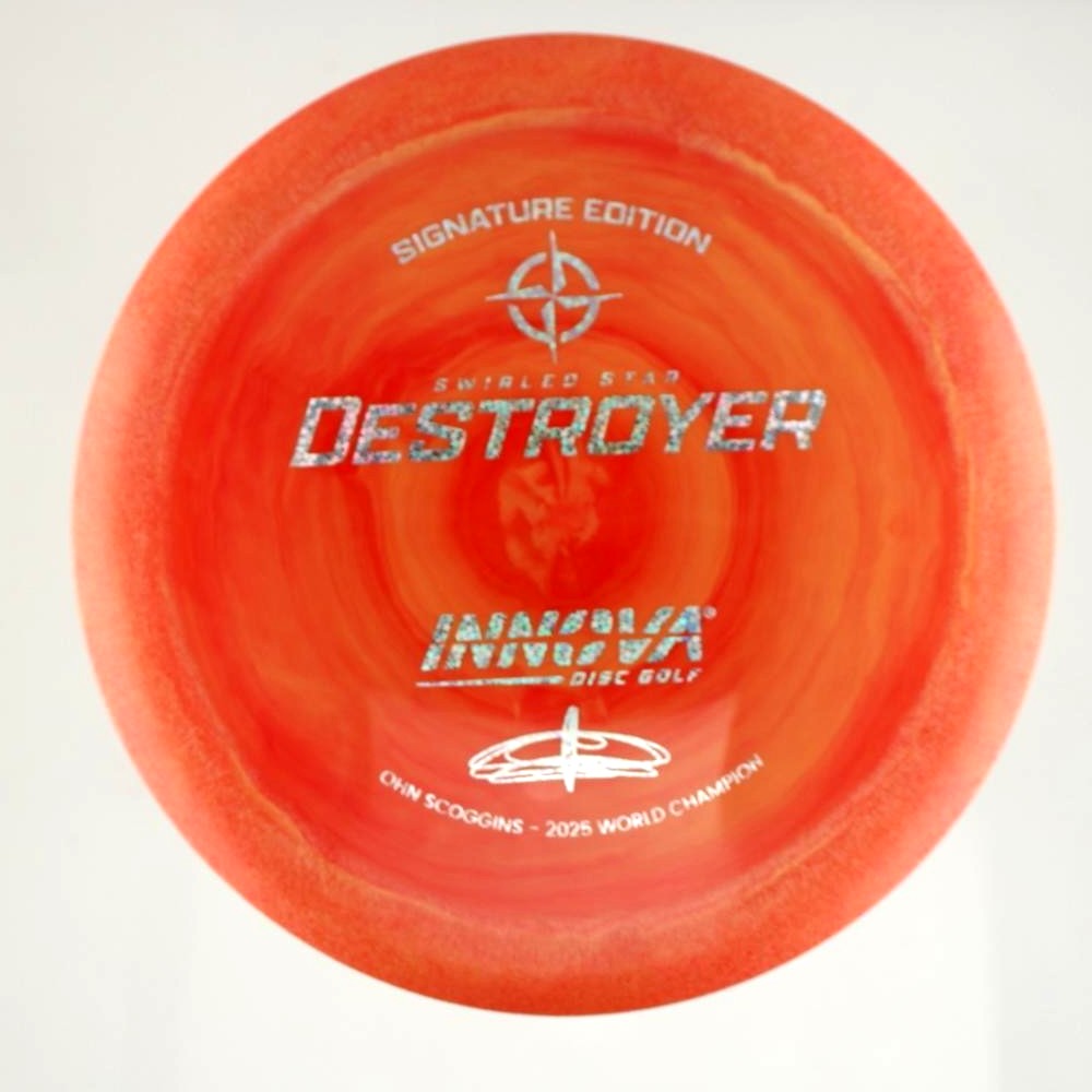 Destroyer - Ohn Scoggins Signature - Orange - 144.5 gm -  Disc ID: 605613