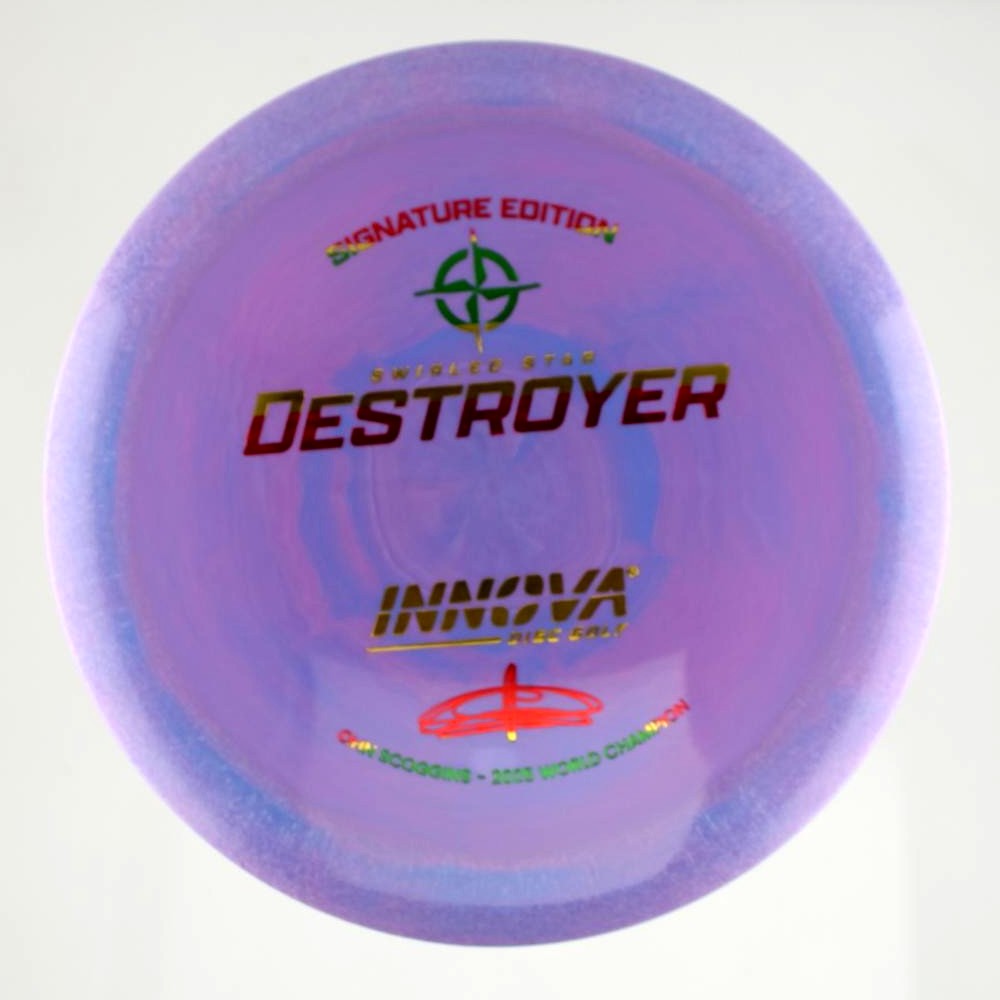 Destroyer - Ohn Scoggins Signature - Purple - 158.6 gm -  Disc ID: 605617