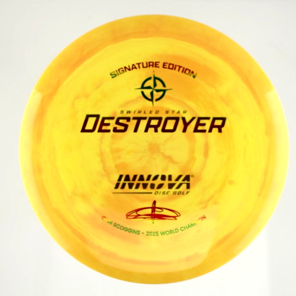 Destroyer - Ohn Scoggins Signature - Orange - 174.3 gm -  Disc ID: 605625
