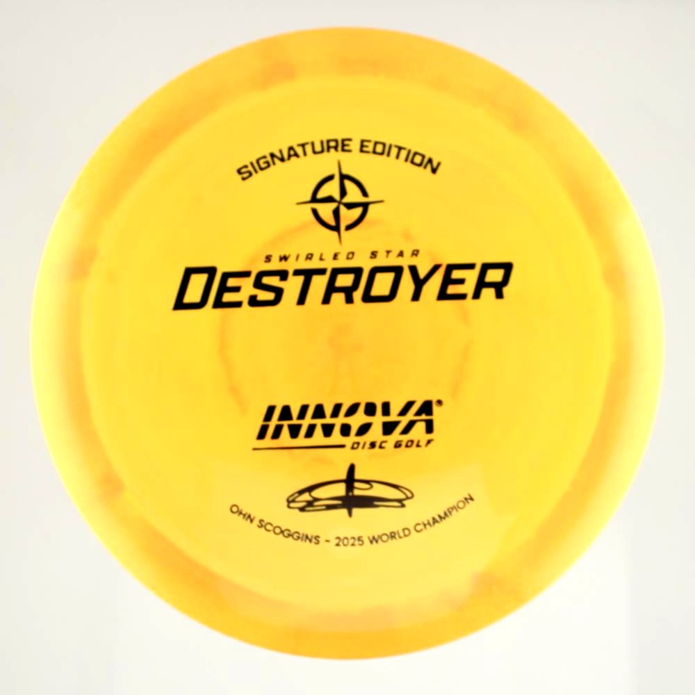 Destroyer - Ohn Scoggins Signature - Orange - 159.2 gm -  Disc ID: 605629