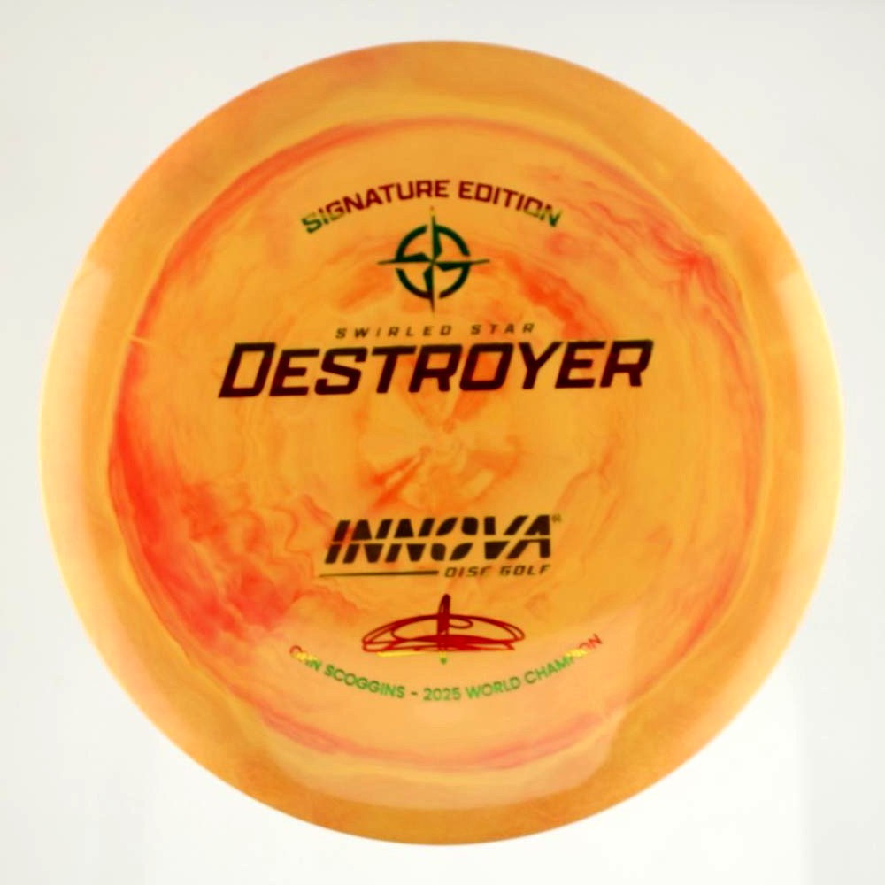 Destroyer - Ohn Scoggins Signature - Orange - 168.9 gm -  Disc ID: 605630