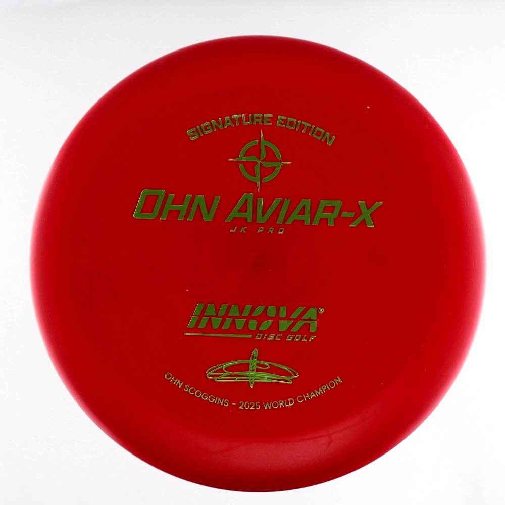 Aviar-X - Ohn Scoggins Signature - Red - 163.9 gm -  Disc ID: 605650