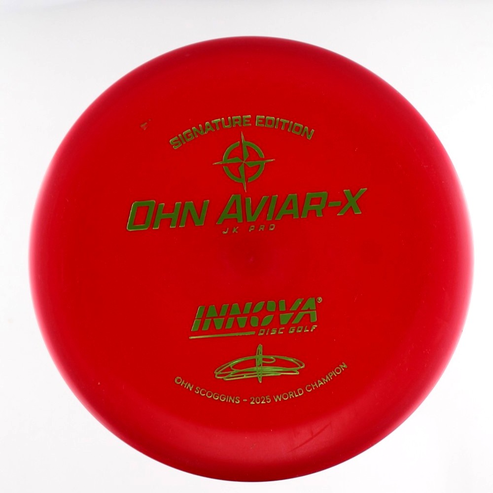 Aviar-X - Ohn Scoggins Signature - Red - 162.9 gm -  Disc ID: 605651