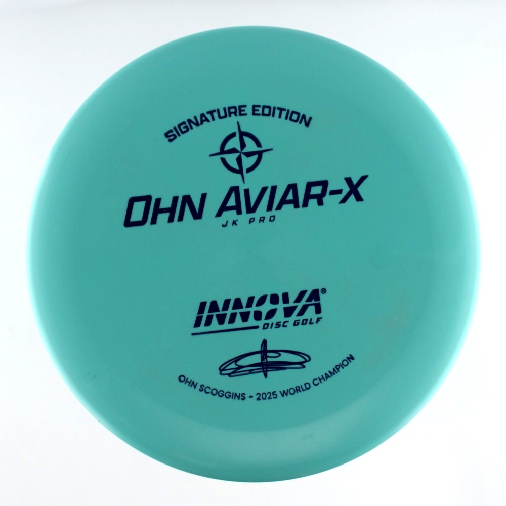 Aviar-X - Ohn Scoggins Signature - Teal - 159.3 gm -  Disc ID: 605652