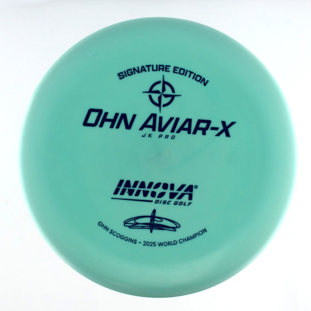 Aviar-X - Ohn Scoggins Signature - Teal - 159.9 gm -  Disc ID: 605653