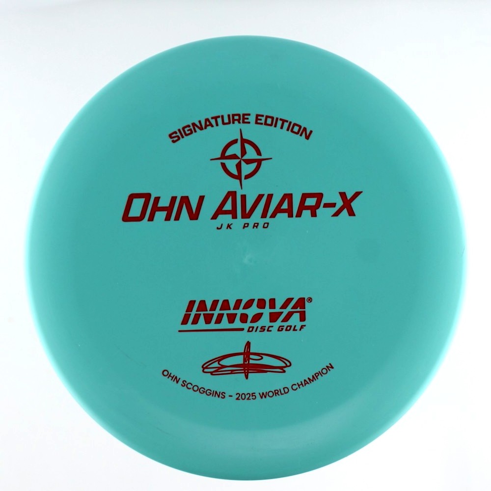 Aviar-X - Ohn Scoggins Signature - Teal - 165.1 gm -  Disc ID: 605654