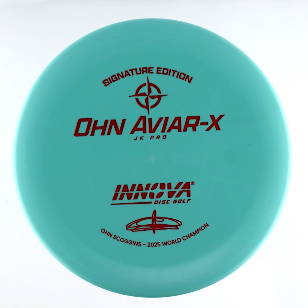 Aviar-X - Ohn Scoggins Signature - Teal - 165.6 gm -  Disc ID: 605655