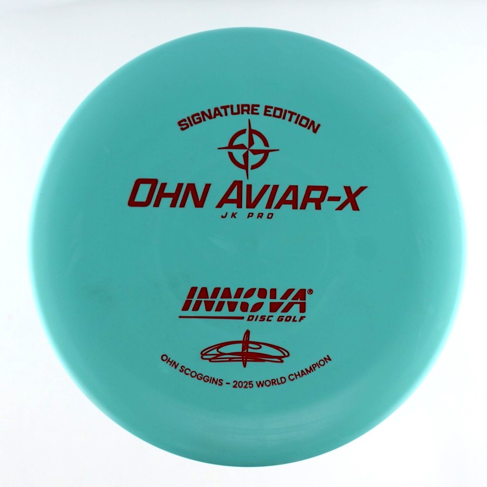 Aviar-X - Ohn Scoggins Signature - Teal - 171.9 gm -  Disc ID: 605658