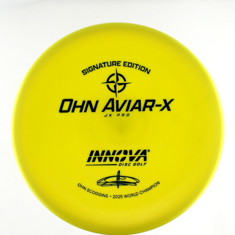Aviar-X - Ohn Scoggins Signature - Yellow - 173.6 gm -  Disc ID: 605662