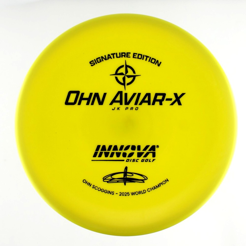 Aviar-X - Ohn Scoggins Signature - Yellow - 174.6 gm -  Disc ID: 605667