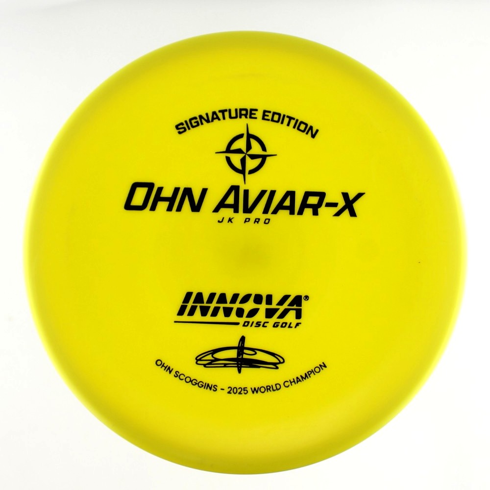 Aviar-X - Ohn Scoggins Signature - Yellow - 174.3 gm -  Disc ID: 605669