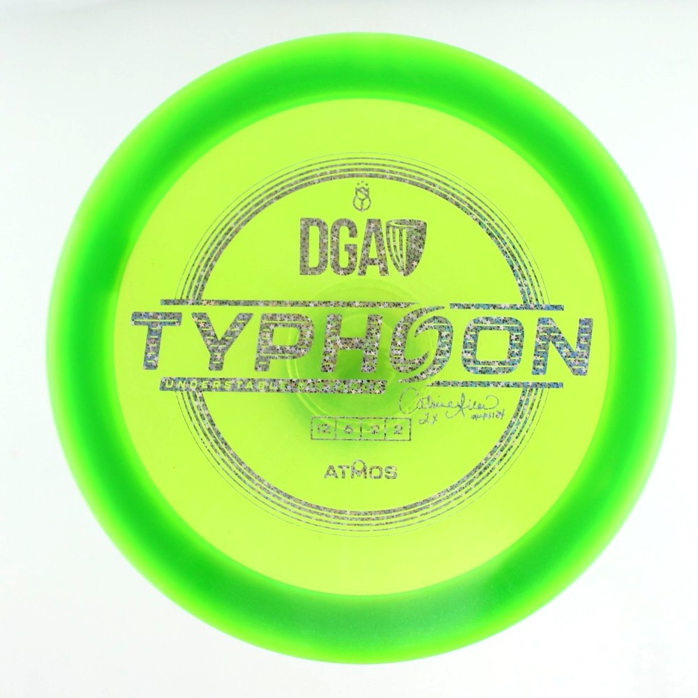 Typhoon - 2x Catrina Allen Signature Edition - Green - 167.7 gm -  Disc ID: 605822