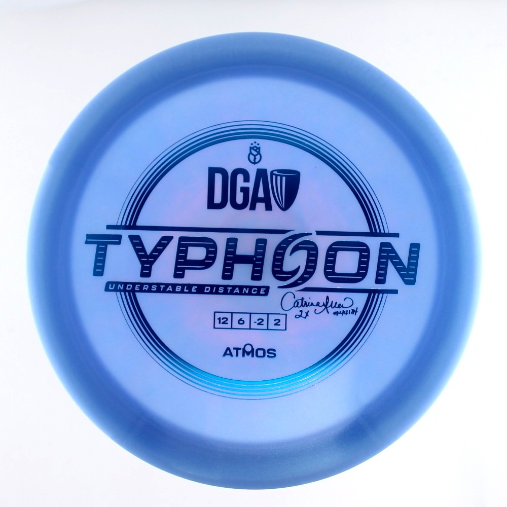 Typhoon - 2x Catrina Allen Signature Edition - Blue - 170.4 gm -  Disc ID: 605824