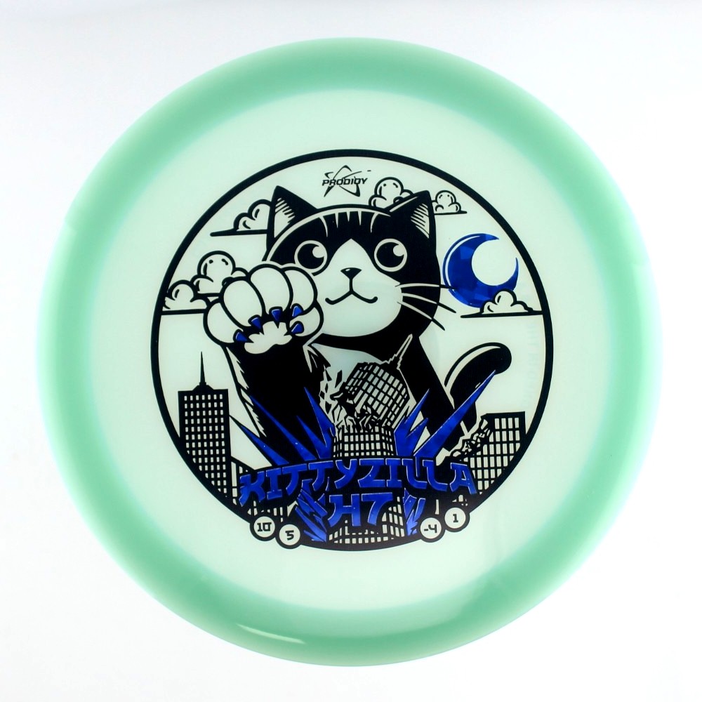 H7 - Kittyzilla - Teal - 177.4 gm -  Disc ID: 606039