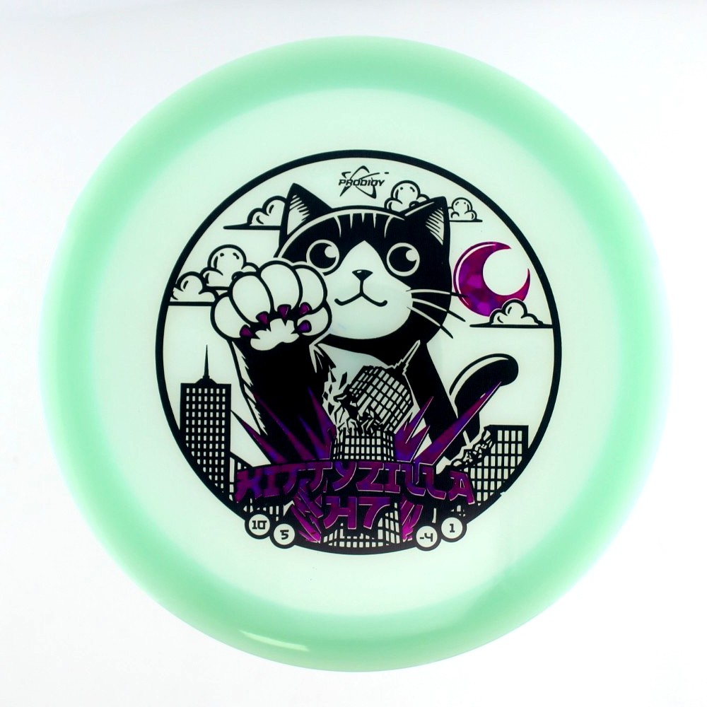 H7 - Kittyzilla - Teal - 175.7 gm -  Disc ID: 606040