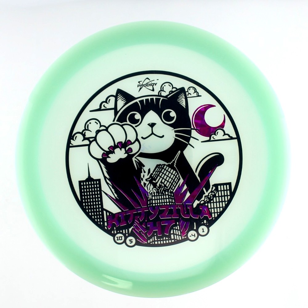 H7 - Kittyzilla - Teal - 175.9 gm -  Disc ID: 606042