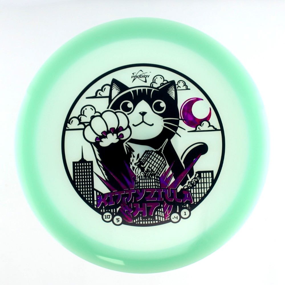 H7 - Kittyzilla - Teal - 176.3 gm -  Disc ID: 606044