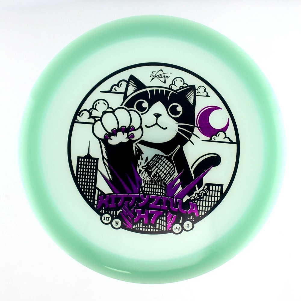 H7 - Kittyzilla - Teal - 176.6 gm -  Disc ID: 606068