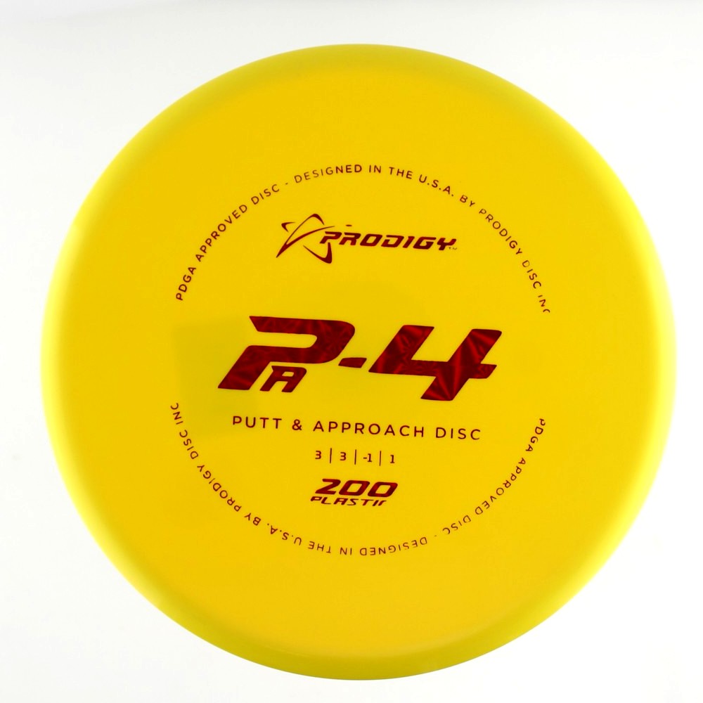 PA4 - Standard - Yellow - 153.9 gm -  Disc ID: 606110