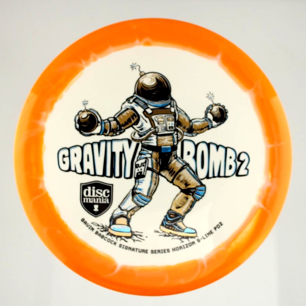 PD2 (Power Driver 2) - Gavin Babcock Gravity Bomb 2 - Orange - 174.7 gm -  Disc ID: 606149