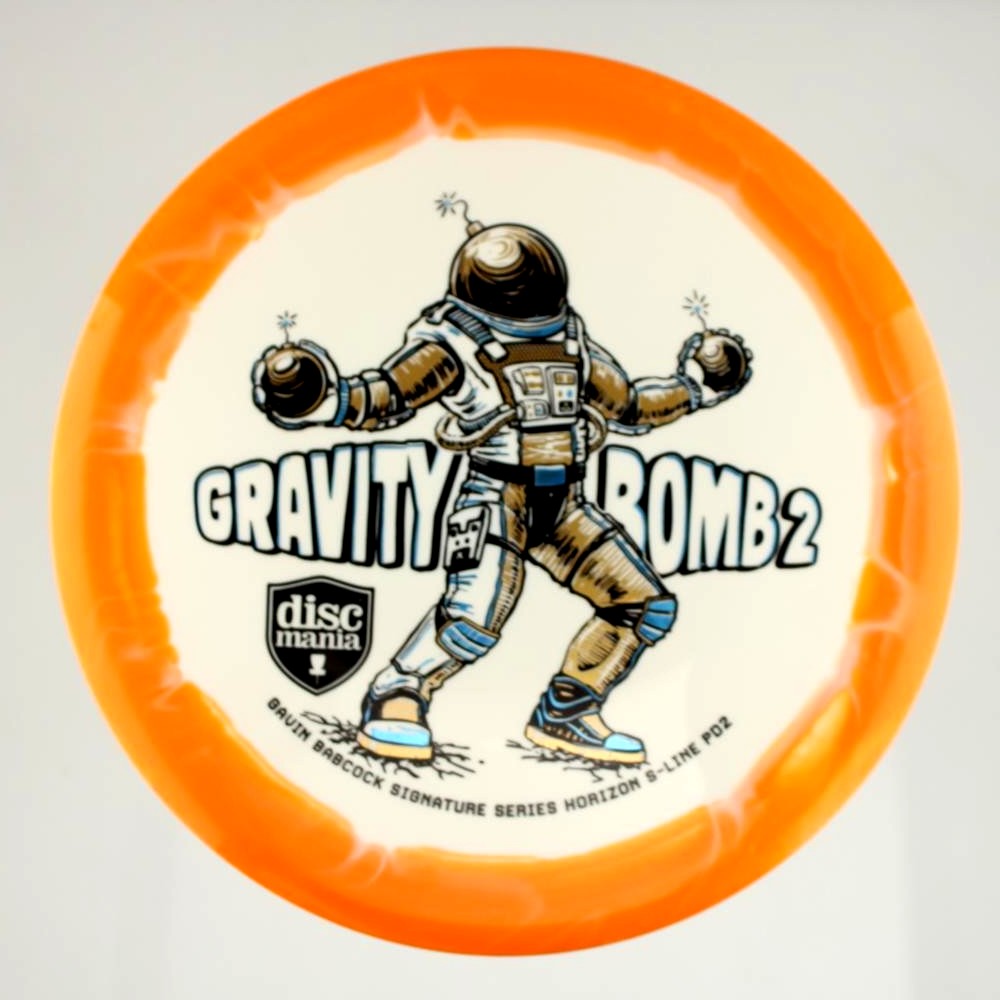 PD2 (Power Driver 2) - Gavin Babcock Gravity Bomb 2 - Orange - 174.6 gm -  Disc ID: 606150