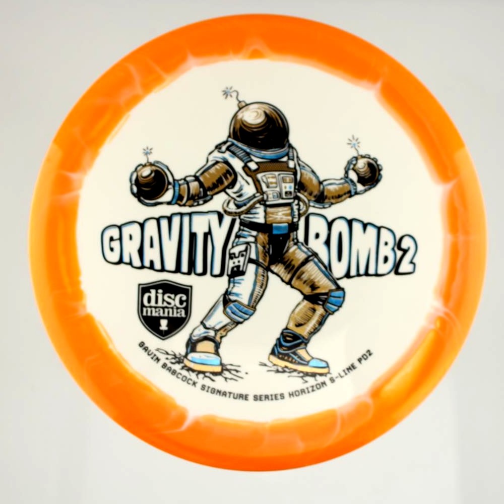PD2 (Power Driver 2) - Gavin Babcock Gravity Bomb 2 - Orange - 174.5 gm -  Disc ID: 606151