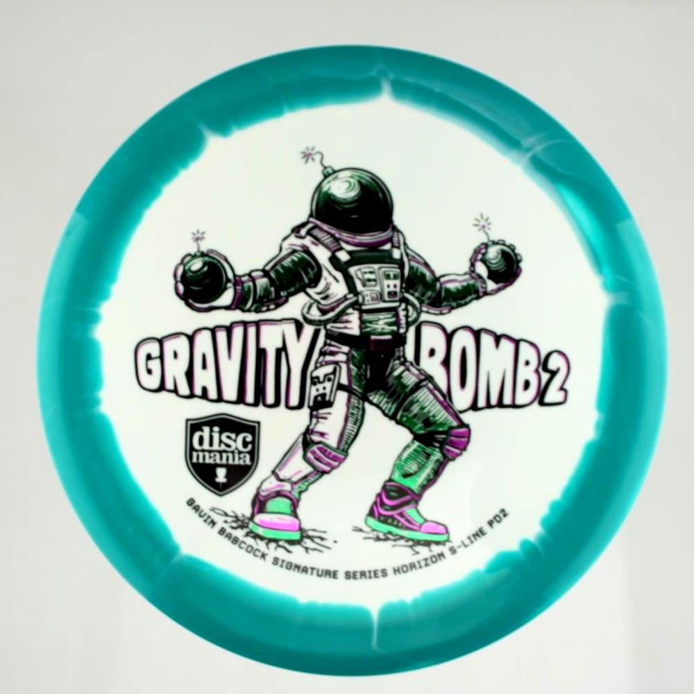 PD2 (Power Driver 2) - Gavin Babcock Gravity Bomb 2 - Teal - 175.2 gm -  Disc ID: 606156