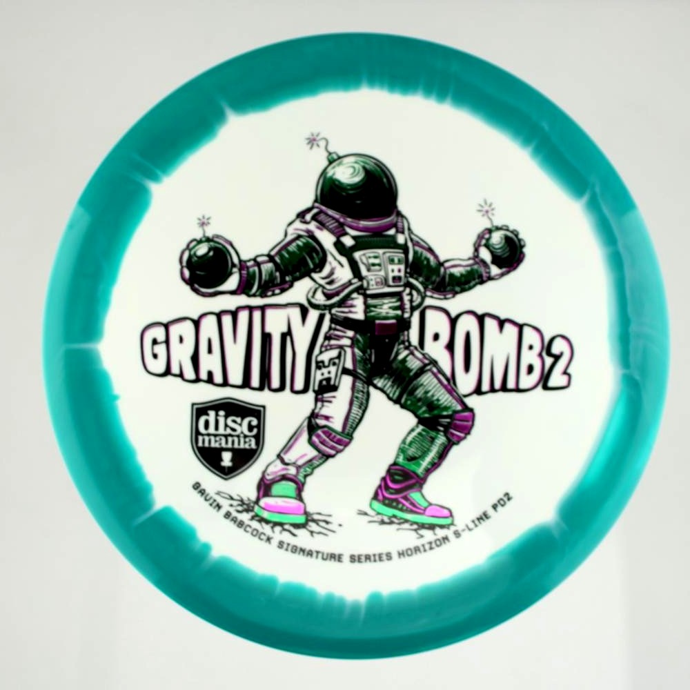 PD2 (Power Driver 2) - Gavin Babcock Gravity Bomb 2 - Teal - 175.3 gm -  Disc ID: 606158