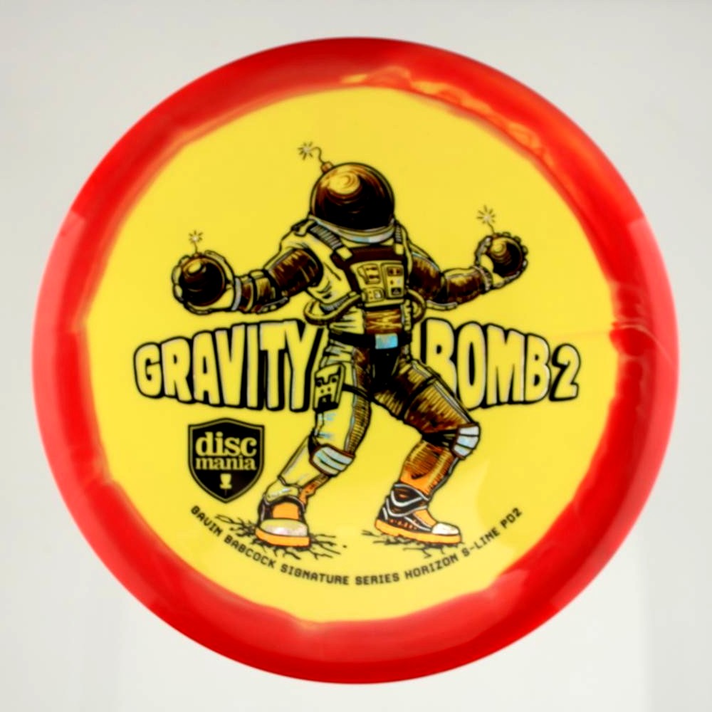 PD2 (Power Driver 2) - Gavin Babcock Gravity Bomb 2 - Red - 174.8 gm -  Disc ID: 606160