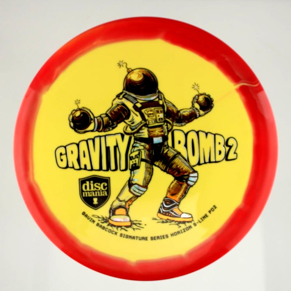 PD2 (Power Driver 2) - Gavin Babcock Gravity Bomb 2 - Red - 176.5 gm -  Disc ID: 606161