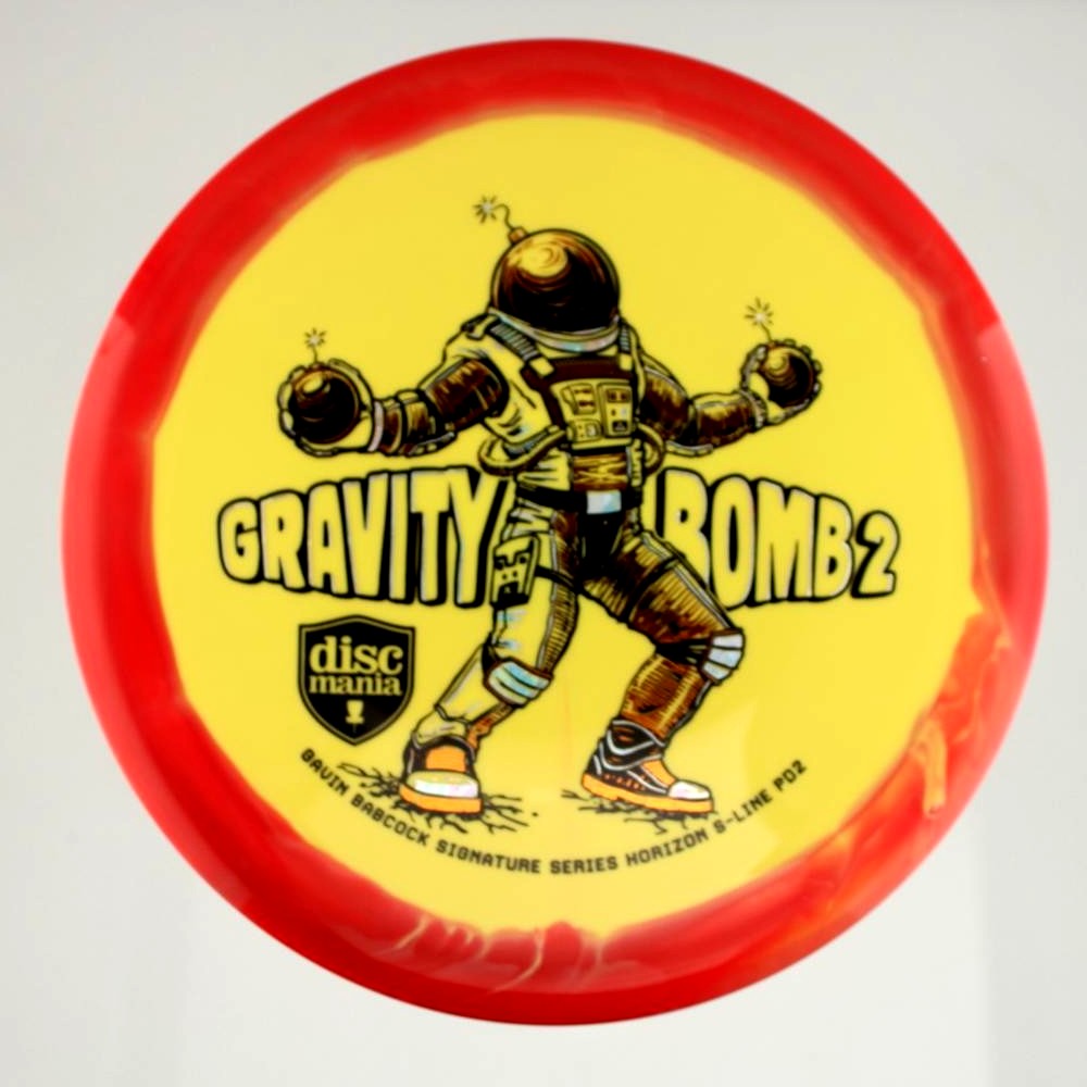 PD2 (Power Driver 2) - Gavin Babcock Gravity Bomb 2 - Red - 175.8 gm -  Disc ID: 606164