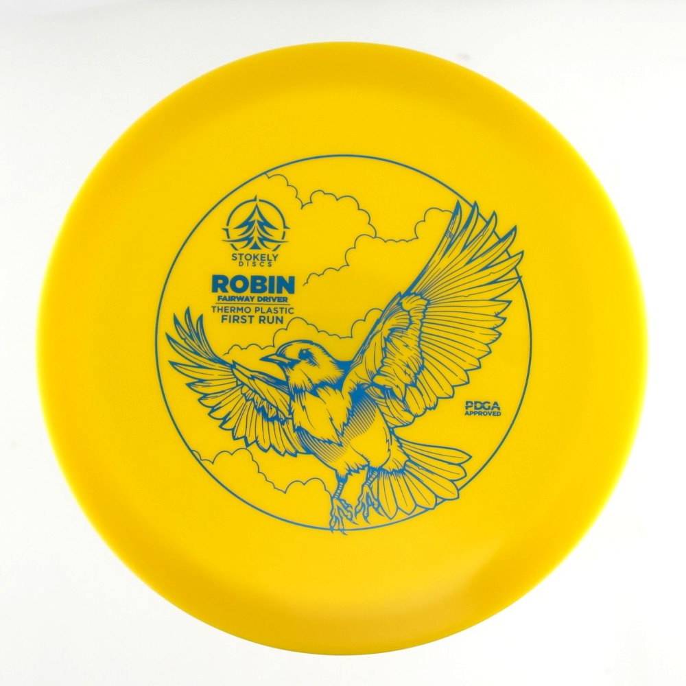 Robin - First Run - Yellow - 174.0 gm -  Disc ID: 606268