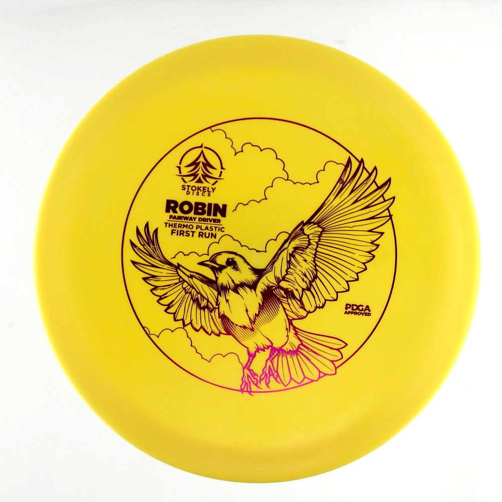 Robin - First Run - Yellow - 164.7 gm -  Disc ID: 606269